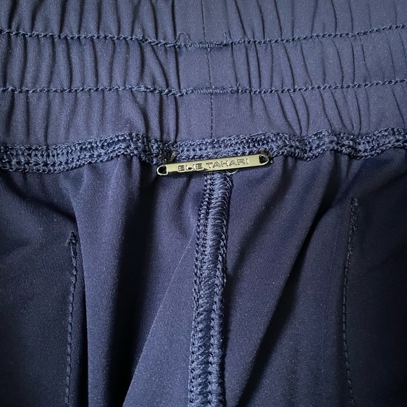 NWOT Elie Tahari Simple Classic Navy Long Tall Sweatpants Joggers Pants (size L) - Picture 3 of 7